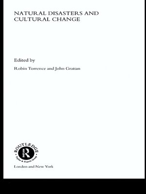 cover image of Natural Disasters and Cultural Change